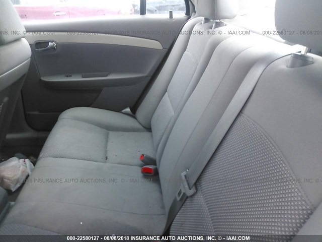 1G1ZC5E1XBF245121 - 2011 CHEVROLET MALIBU 1LT 银色 照片 8