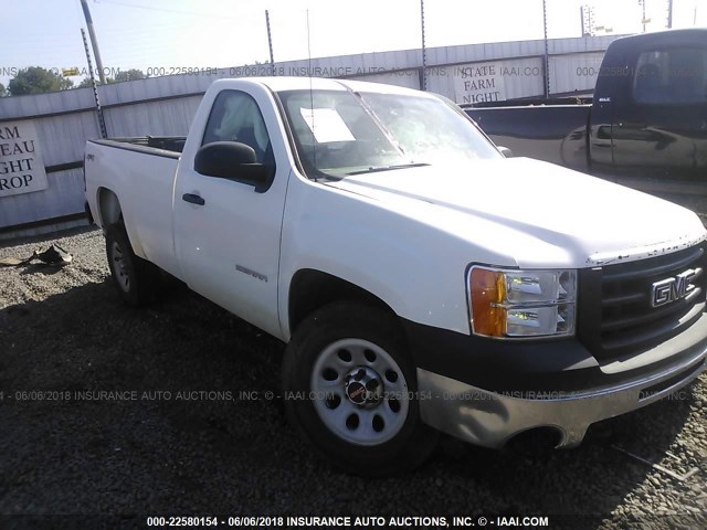 1GTN2TEA5DZ359557 - 2013 GMC SIERRA K1500 WHITE photo 1