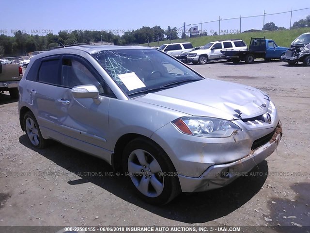 5J8TB18209A007171 - 2009 ACURA RDX SILVER photo 1