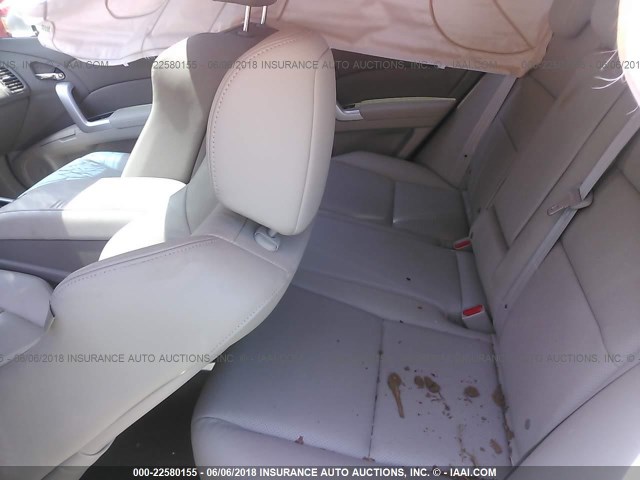 5J8TB18209A007171 - 2009 ACURA RDX SILVER photo 8