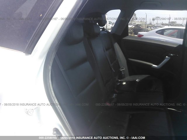 5J8TB18508A007406 - 2008 ACURA RDX TECHNOLOGY WHITE photo 8