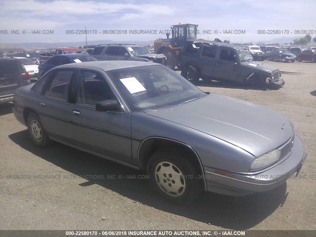 2G4WB54T3M1841855 - 1991 BUICK REGAL CUSTOM GRAY photo 1