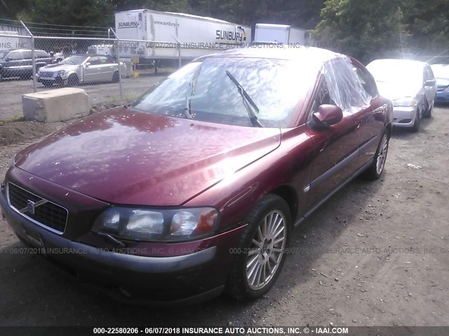YV1RS53D112085606 - 2001 VOLVO S60 T5 RED photo 2