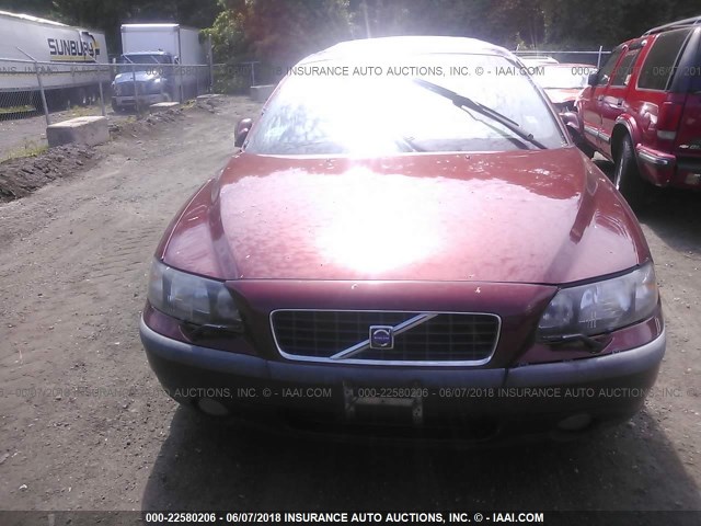 YV1RS53D112085606 - 2001 VOLVO S60 T5 RED photo 6