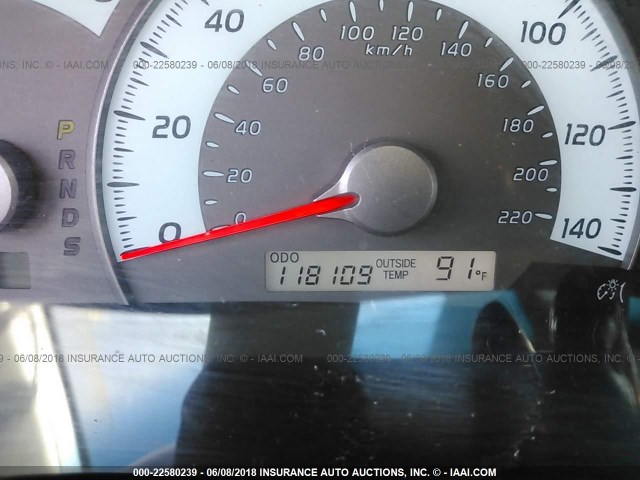 4T1BF3EK5AU095163 - 2010 TOYOTA CAMRY SE/LE/XLE წითელი ფოტო 7