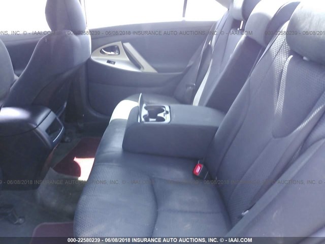 4T1BF3EK5AU095163 - 2010 TOYOTA CAMRY SE/LE/XLE წითელი ფოტო 8