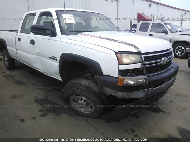 1GCHK23D77F180169 - 2007 CHEVROLET SILVERADO K2500 HEAVY DUTY WHITE photo 6