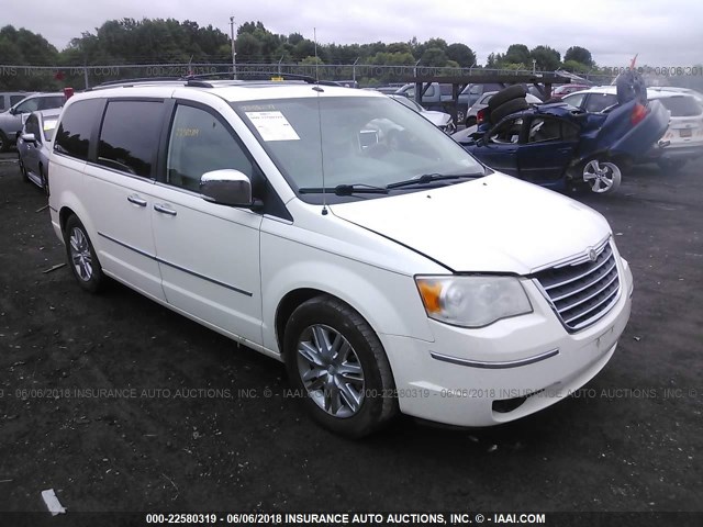2A8HR64XX8R648734 - 2008 CHRYSLER TOWN & COUNTRY LIMITED WHITE photo 1