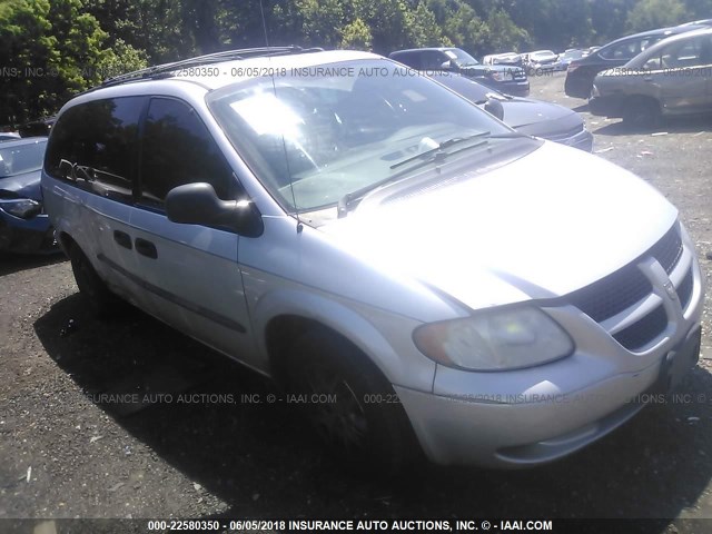 1D4GP24R74B530042 - 2004 DODGE GRAND CARAVAN SE GRAY photo 1