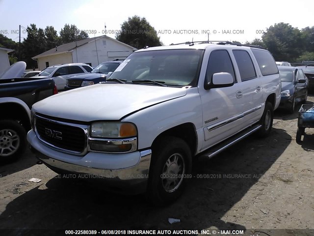 3GKFK16Z73G172885 - 2003 GMC YUKON XL K1500 WHITE photo 2