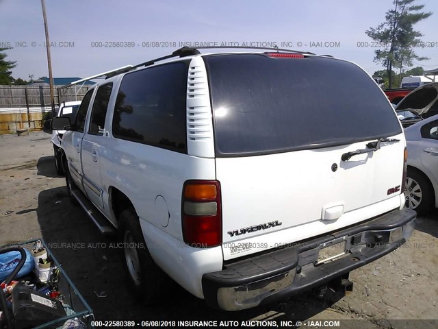 3GKFK16Z73G172885 - 2003 GMC YUKON XL K1500 WHITE photo 3