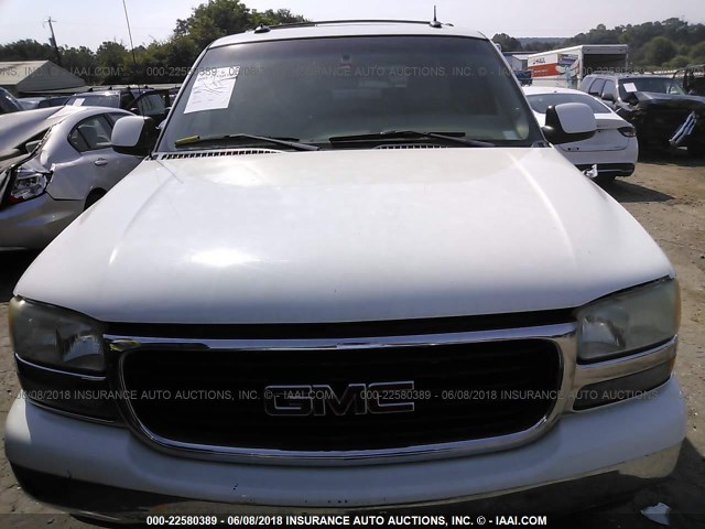 3GKFK16Z73G172885 - 2003 GMC YUKON XL K1500 WHITE photo 6