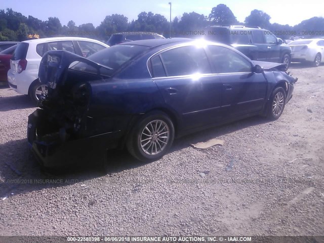 1N4AL11D65C349677 - 2005 NISSAN ALTIMA S/SL 蓝色 照片 4