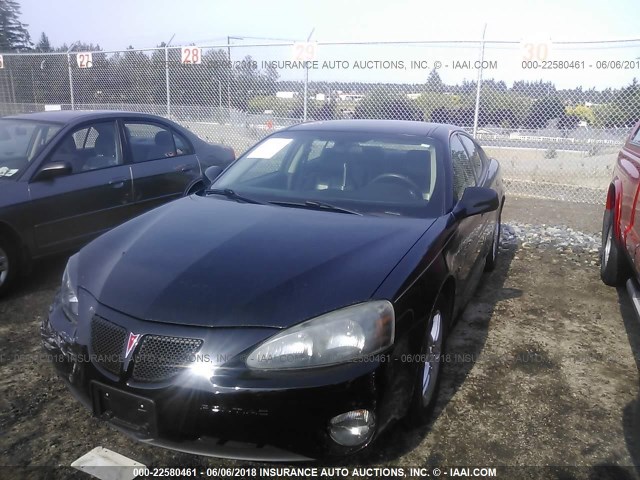 2G2WR554571209763 - 2007 PONTIAC GRAND PRIX GT BLACK photo 2