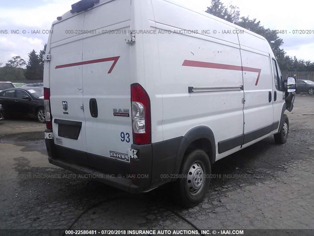 3C6TRVDG4FE500449 - 2015 RAM PROMASTER 2500 2500 HIGH WHITE photo 4