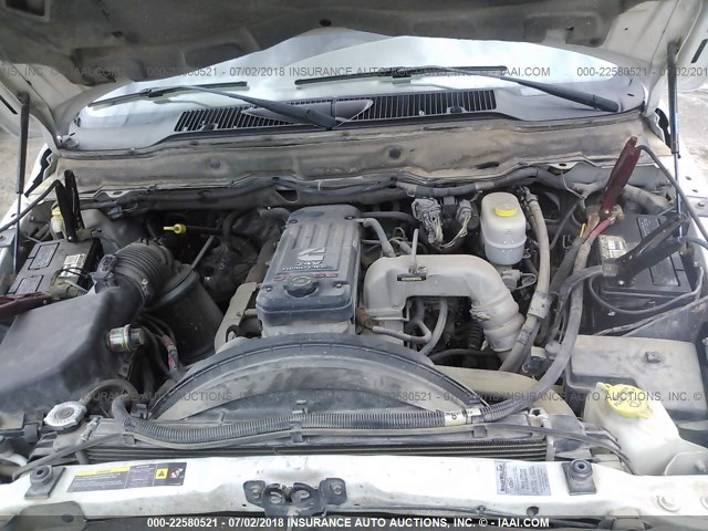 3D7KR28C85G851383 - 2005 DODGE RAM 2500 ST/SLT 白色 照片 10