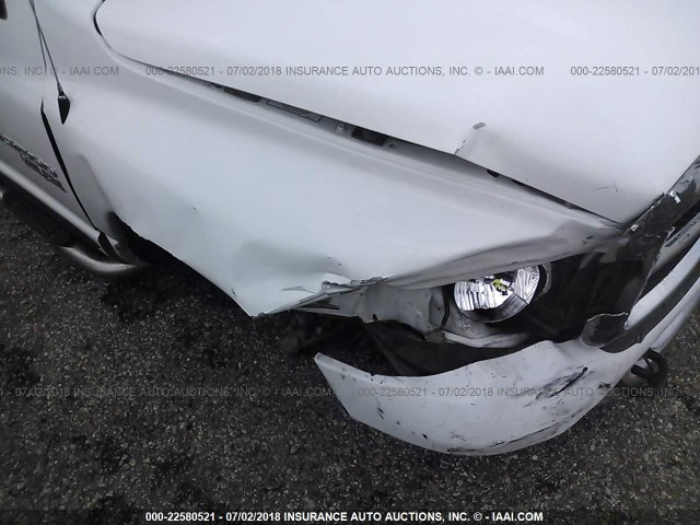 3D7KR28C85G851383 - 2005 DODGE RAM 2500 ST/SLT 白色 照片 6