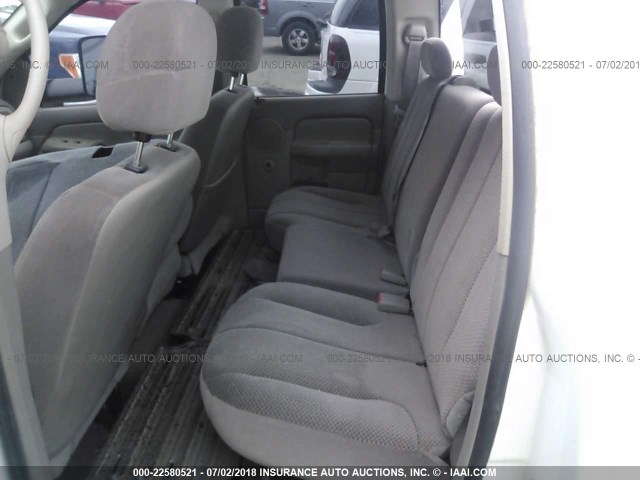 3D7KR28C85G851383 - 2005 DODGE RAM 2500 ST/SLT 白色 照片 8