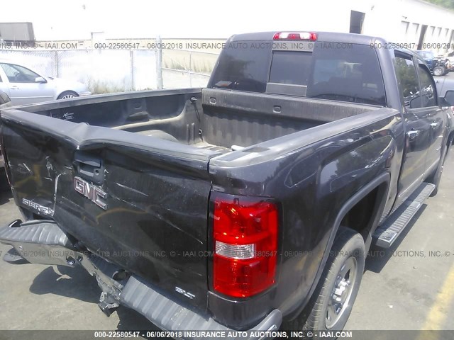 3GTU2VEC6FG270642 - 2015 GMC SIERRA K1500 SLT GRAY photo 4