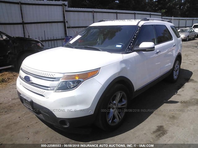 1FMHK7F83BGA82248 - 2011 FORD EXPLORER LIMITED Ağ foto 2