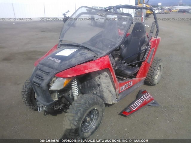 4UF14MPVXET314710 - 2014 ARCTICCAT WILDCAT  RED photo 2