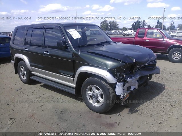 JACDJ58X3Y7J13293 - 2000 ISUZU TROOPER S/LS/LIMITED 绿色 照片 1