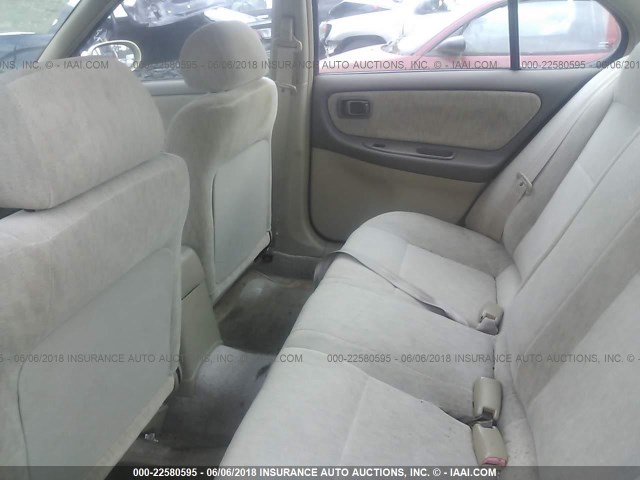 1N4DL01D9WC229980 - 1998 NISSAN ALTIMA XE/GXE/SE/GLE GOLD photo 8