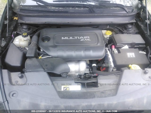 1C4PJMDB9EW240537 - 2014 JEEP CHEROKEE LIMITED BLACK photo 10