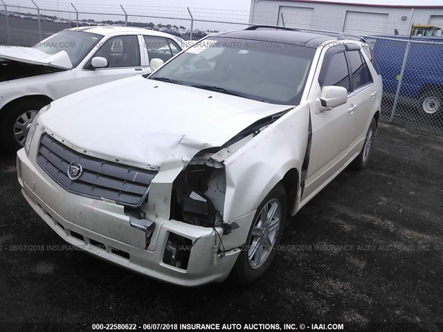 1GYEE637340170226 - 2004 CADILLAC SRX WHITE photo 2