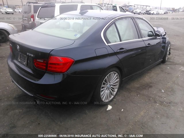 WBA3B9C52DF801063 - 2013 BMW 335 XI BLUE photo 4