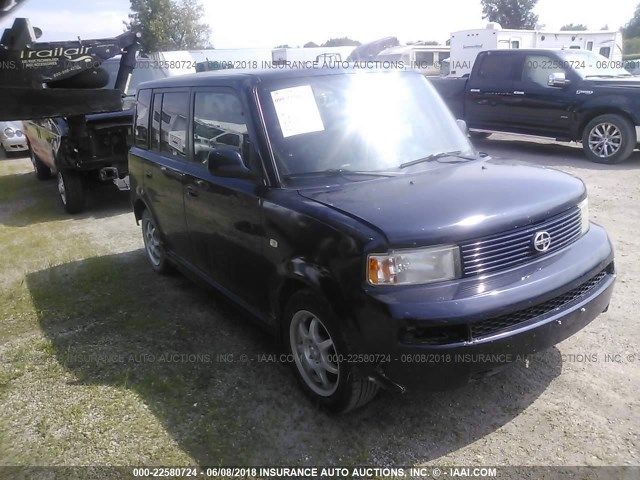 JTLKT334464125668 - 2006 TOYOTA SCION XB ლურჯი ფოტო 1