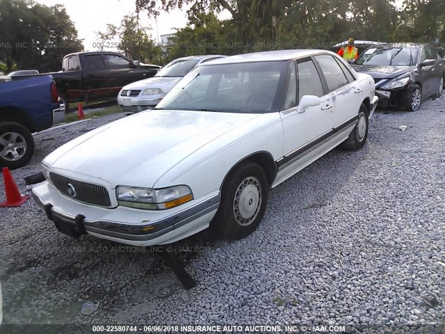 1G4HR52L9SH505189 - 1995 BUICK LESABRE LIMITED WHITE photo 2