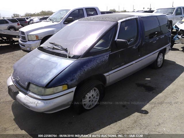 1GNDU06L0NT123141 - 1992 CHEVROLET LUMINA APV BLUE photo 6