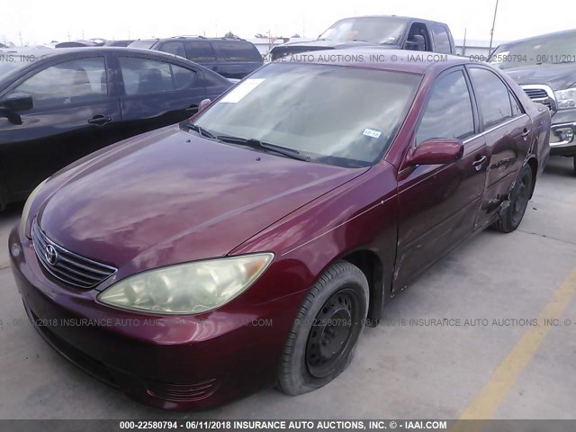 4T1BE30K46U147903 - 2006 TOYOTA CAMRY LE/XLE/SE Qırmızı foto 2