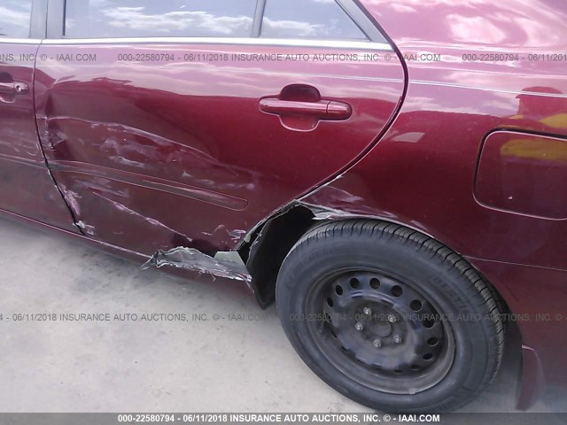 4T1BE30K46U147903 - 2006 TOYOTA CAMRY LE/XLE/SE Qırmızı foto 6