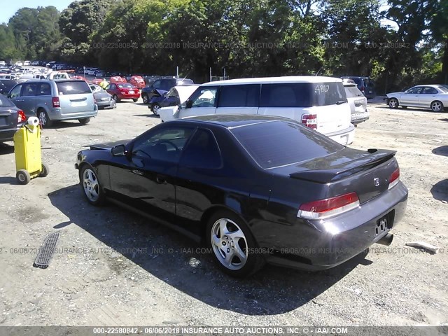 JHMBB61401C006290 - 2001 HONDA PRELUDE BLACK photo 3