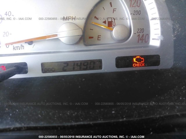 4T1BF30K02U009976 - 2002 TOYOTA CAMRY LE/XLE/SE 红色 照片 7