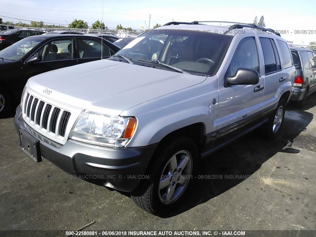 1J4GW48S14C420035 - 2004 JEEP GRAND CHEROKEE LAREDO/COLUMBIA/FREEDOM 银色 照片 2