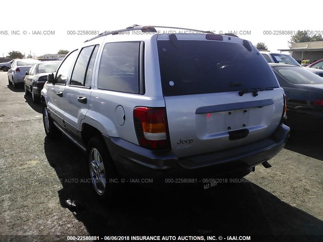 1J4GW48S14C420035 - 2004 JEEP GRAND CHEROKEE LAREDO/COLUMBIA/FREEDOM 银色 照片 3