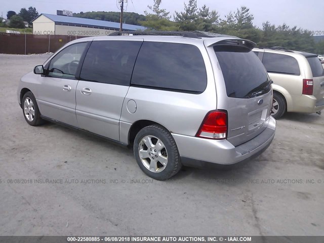 2FMDA51666BA24241 - 2006 FORD FREESTAR SE SILVER photo 3