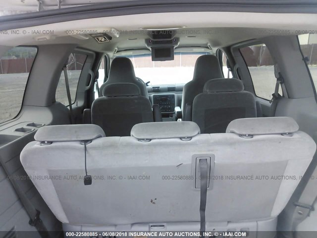 2FMDA51666BA24241 - 2006 FORD FREESTAR SE SILVER photo 8