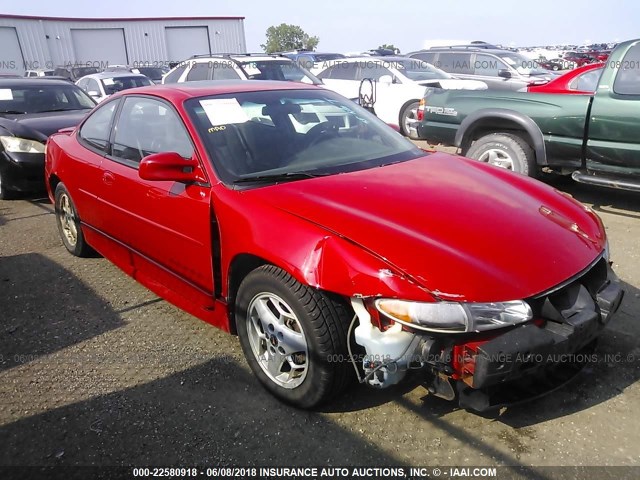 1G2WP12K61F209773 - 2001 PONTIAC GRAND PRIX GT RED photo 1