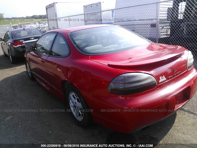 1G2WP12K61F209773 - 2001 PONTIAC GRAND PRIX GT RED photo 3