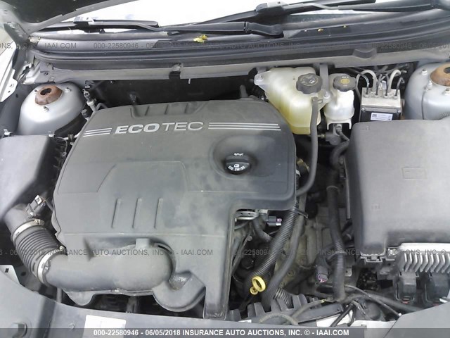 1G1ZG57B094201676 - 2009 CHEVROLET MALIBU LS GRAY photo 10