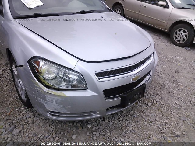 1G1ZG57B094201676 - 2009 CHEVROLET MALIBU LS GRAY photo 6
