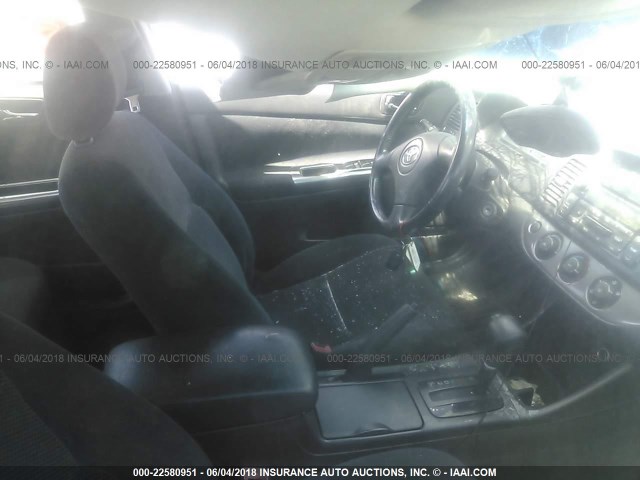 JTDBE32K620026163 - 2002 TOYOTA CAMRY LE/XLE/SE 银色 照片 5