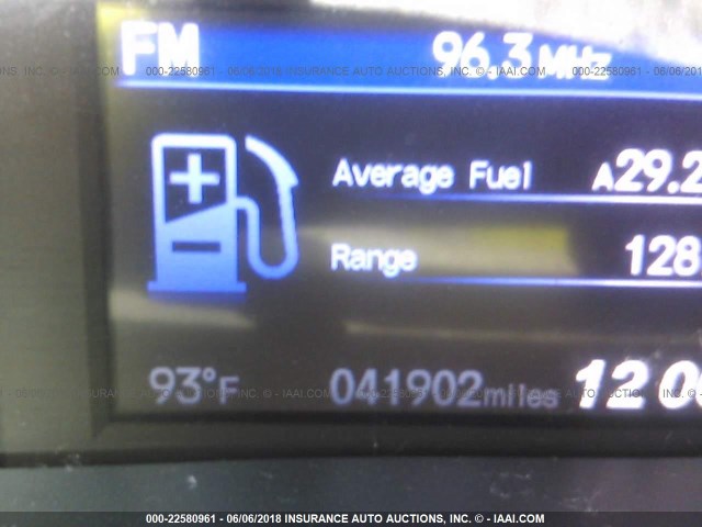 19XFB2F92EE239960 - 2014 HONDA CIVIC EXL GRAY photo 7