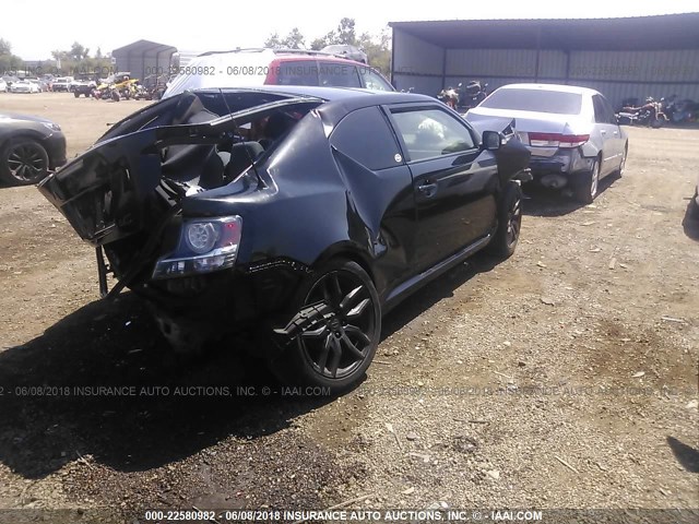 JTKJF5C78E3078386 - 2014 TOYOTA SCION TC 黑色 照片 4