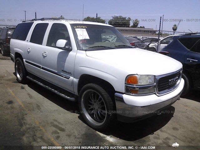 1GKFK16TX2J149965 - 2002 GMC YUKON XL K1500 WHITE photo 1