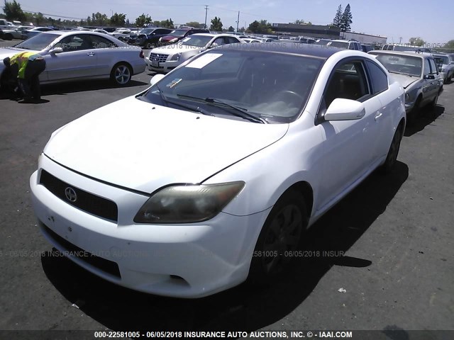 JTKDE177970206481 - 2007 TOYOTA SCION TC 白色 照片 2